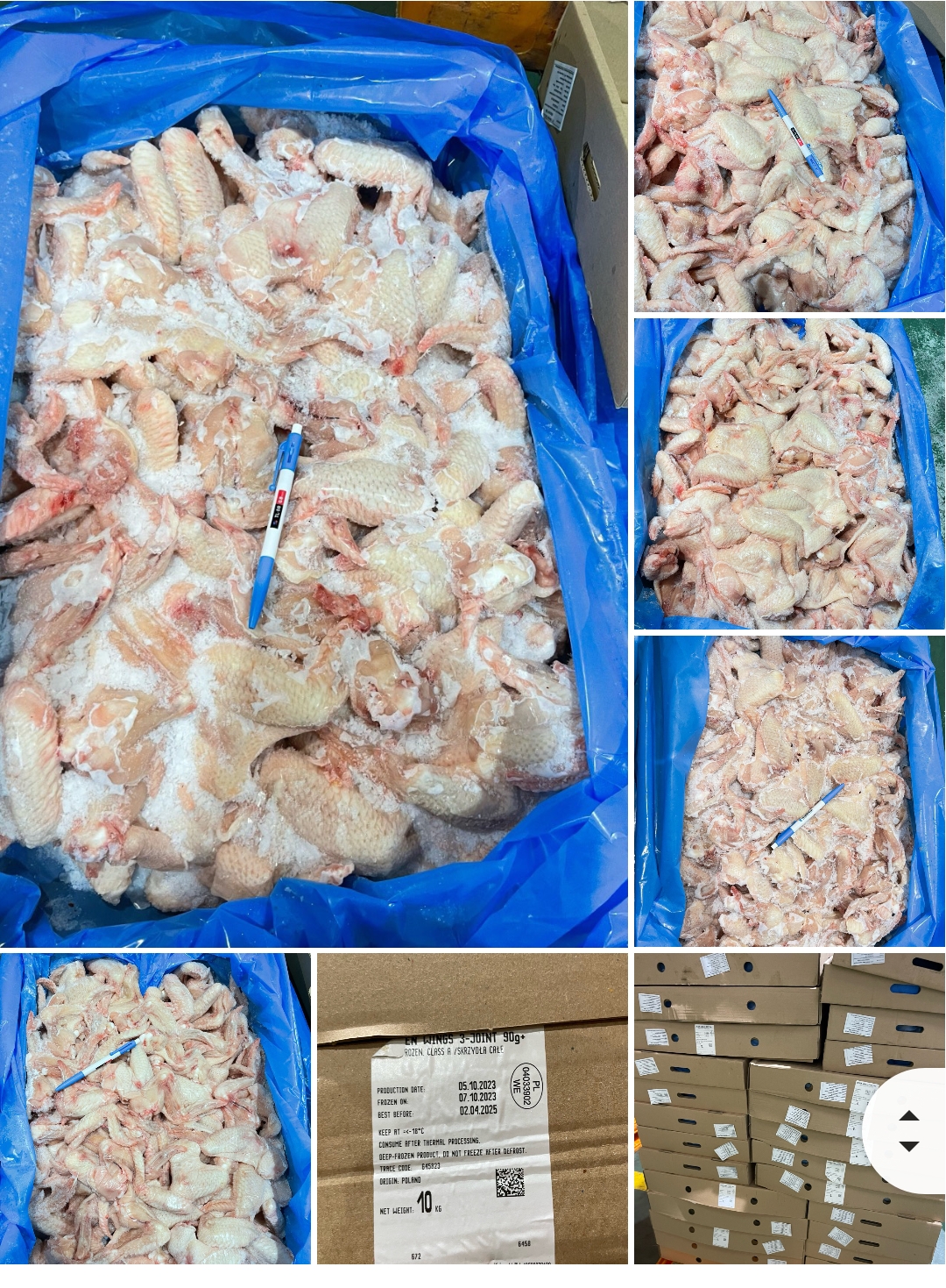 Cánh gà kxl PLUKON - Ba Lan -10kg