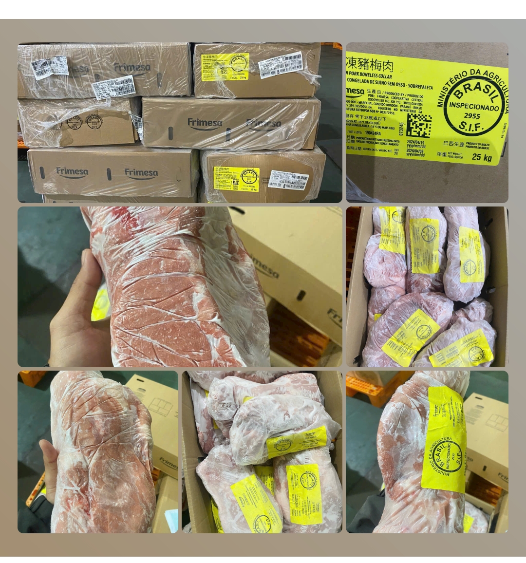 Nạc dăm heo Frimesa ~20kg