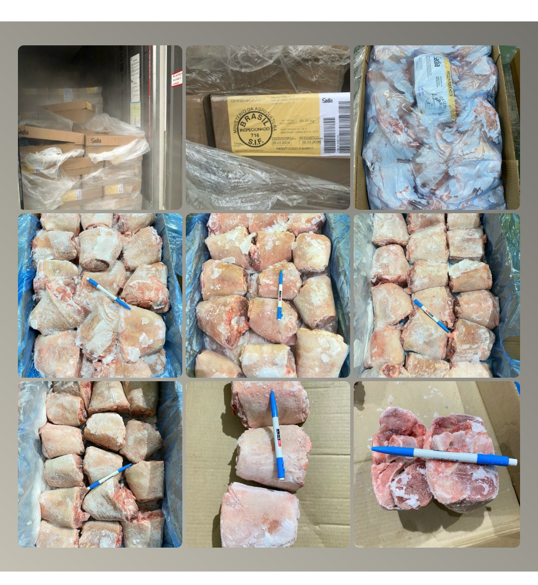 KHOANH BẮP HEO SADIA ~ 20KG